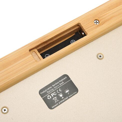 FOSA Bamboo Wood Computer Control Devices, Plug and Play Computer Devices for PC Laptop, USB Receiver (Mouse) in Kuwait