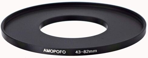 Universal 43 to 82mm /43mm to 82mm Step Up Ring Filter Adapter for UV,ND,CPL,Metal Step Up Ring in Kuwait
