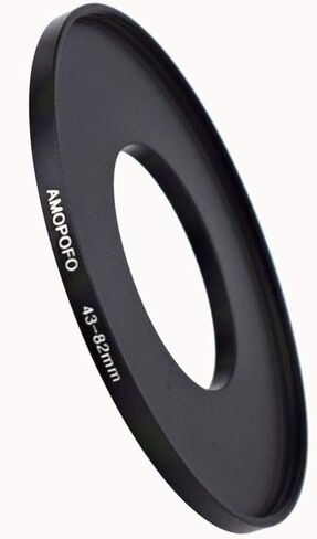Universal 43 to 82mm /43mm to 82mm Step Up Ring Filter Adapter for UV,ND,CPL,Metal Step Up Ring in Kuwait