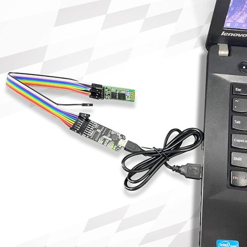 JESSINIE USB to Serial Adapter 10 in 1 USB Adapter Micro-USB USB to RS232 TTL RS485 Serial Adapter CP2102 Version Full Interworking Serial to USB Adapter with Micro USB Cable and Dupond Cable in Saudi Arabia