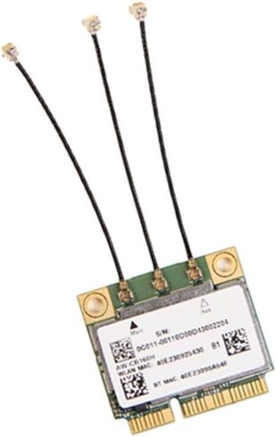 Pocaton IPEX-4 IPEX MHF4 Gen4 UFL Female to IPEX-1 Connector Jack Male Pin for Intel 7260 7265 3160 BCM94360HMB BCM94360CS2AX in Kuwait