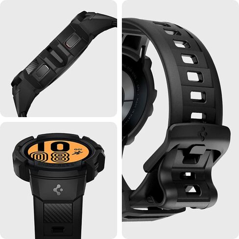 Spigen Rugged Armor Pro for Galaxy Watch Band with Case Durable TPU in Saudi Arabia