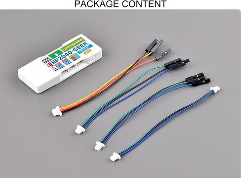 لوحة تطوير RP2040-GEEK تعتمد على وحدة تحكم دقيقة RP2040 مع شاشة LCD ملونة 65 كيه مقاس 1.15 انش، تنزيل تصحيح وتصحيح USB مناسب لجهاز راسبيري باي بيكو in Saudi Arabia