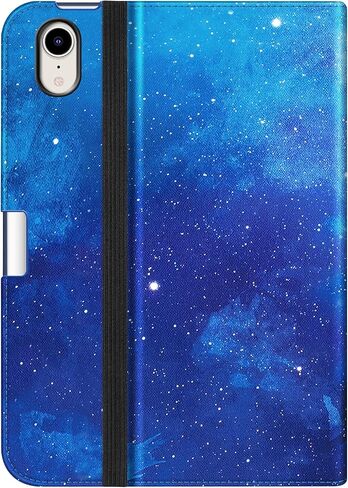 حافظة Fintie Folio لجهاز iPad Mini 6 2021، غطاء حامل ذكي متعدد الزوايا مع حامل قلم وجيب، خاصية النوم/الاستيقاظ التلقائي لجهاز iPad Mini الجيل السادس 8.3 بوصة، Blossom in Saudi Arabia
