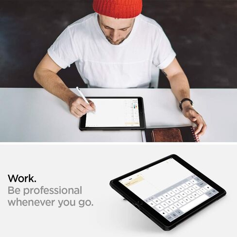Spigen Tough Armor TECH مُصممة لحافظة iPad 10.2، وحافظة iPad من الجيل التاسع (2021) / حافظة iPad من الجيل الثامن (2020) / حافظة iPad من الجيل السابع (2019) - جونميتال in Kuwait