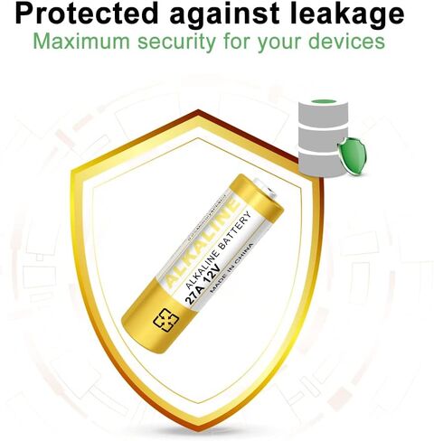 Beidongli 27A 12V Alkaline Batteries A27S MN27 L828 A27 12V High Endurance Battery 5 Piece 【3 Years Warranty】 in Kuwait