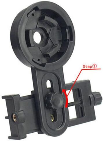 WOONEKY حامل الكاميرا حامل كاميرا الويب مناظير تلسكوبية للبالغين تلسكوب علم الفلك حامل الهاتف حامل الكاميرا محول حامل الهاتف المحمول قوس الهاتف الذكي نطاق اكتشاف محول كليب in Kuwait