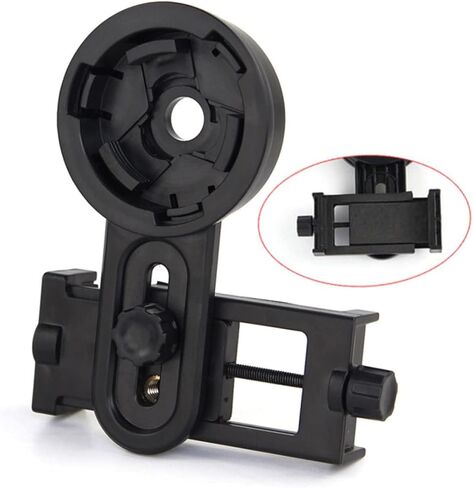 WOONEKY حامل الكاميرا حامل كاميرا الويب مناظير تلسكوبية للبالغين تلسكوب علم الفلك حامل الهاتف حامل الكاميرا محول حامل الهاتف المحمول قوس الهاتف الذكي نطاق اكتشاف محول كليب in Kuwait