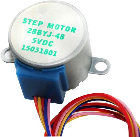 2 Pack Smart Electronics 28BYJ-48 5V 4 Phase DC Gear Stepper Motor in Saudi Arabia