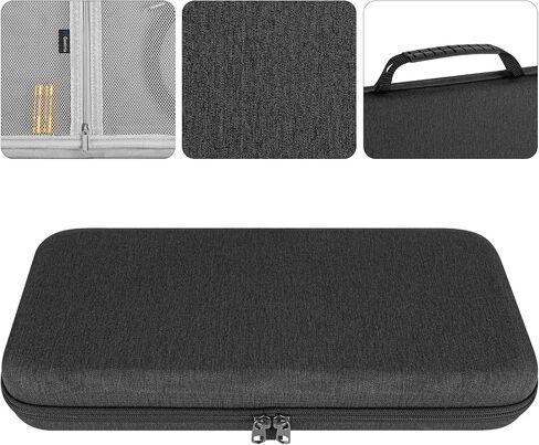 Geekria Keyboard Carrying Case, Compatible with Logitech MK470 Slim / K585 / K580 Keyboard and Mouse Combo, Hard Shell Protective Travel Bag (Pink) in Kuwait