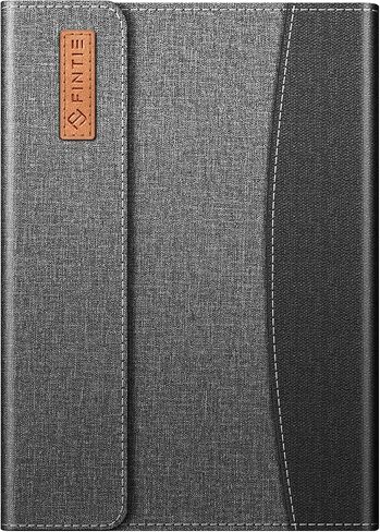 حافظة Fintie لجهاز سامسونج جالاكسي تاب S6 لايت 10.4 بوصة موديل 2022/2020 (SM-P610/P613/P615/P619) مع حامل قلم S، غطاء محفظة متعدد الزوايا مع جيب للنوم/الاستيقاظ التلقائي، رمادي in Saudi Arabia
