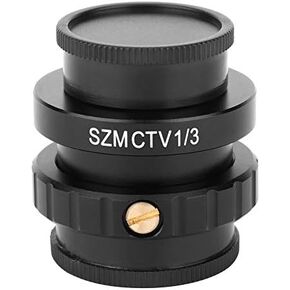 SZMCTV 1/3 C-mount محول العدسة لكاميرا فيديو مجهر ستيريو ثلاثي العينيات in Kuwait