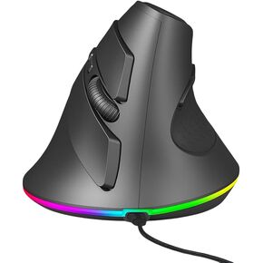 ماوس مريح سلكي عمودي مريح كبير وصامت ومستقيم ونفق رسغي مريح، فأرة بصرية سلكية هادئة للأيدي الكبيرة لأجهزة الكمبيوتر المحمول وأجهزة الكمبيوتر المحمولة وأجهزة الكمبيوتر المكتبية وآلام المعصم والتهاب المفاصل، 7200 نقطة في البوصة in Kuwait