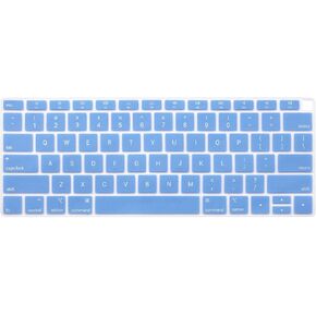غطاء حماية للوحة المفاتيح متوافق مع الإصدار الأمريكي الأحدث لجهاز MacBook Air 13 مقاس 13.3 بوصة مع شاشة Retina إصدار 2018 موديل A1932 (أسود)