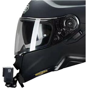 Ediximi Customize Motorcycle Helmet Chin Mount Kits for GoPro Action Camera with Adhesive Pads and J Hook Mountstreet Motorcycle Helmet Accessories SHOEI-gtair2 in Kuwait