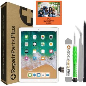 Repair Parts Plus for iPad Pro 9.7 Screen Replacement LCD and Glass Touch Digitizer Premium Kit (9.7", A1673 | A1674 | A1675) + Tools + Adhesive - White in Kuwait
