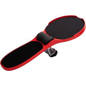 Mind Reader Portable Wrist Rest, Memory Foam Ergonomic Support for Arm, Integrated Mouse Pad, Clamps to Desk, Plastic, Black in Saudi Arabia