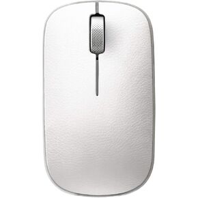 Azio Retro Classic Bluetooth Mouse (Maple) - Wireless, Genuine Leather Topped with Pixart Precision Tracker (RM-RCM-L-06)