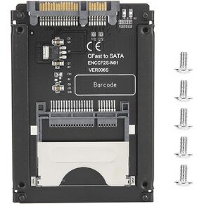 بطاقة محول القرص الصلب Eboxer CFAST إلى SATA 3.0، قارئ بطاقات CFAST 2.0 إلى SATA 3.0 بسرعة تصل إلى 450 ميجابايت/ثانية، بطاقة رفع القرص الصلب CFast لسطح المكتب للكمبيوتر المحمول in Saudi Arabia