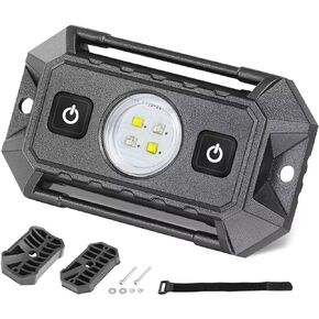 UTV LED قبة ضوء مع مفتاح، إضاءة Rfroad Universal Roll Bar Mount LED ضوء أبيض داخلي ضوء فائدة لفة قفص داخل الضوء لـ UTV ATV Polaris Truck Bed RZR Can Am Car Golf Cart in Kuwait