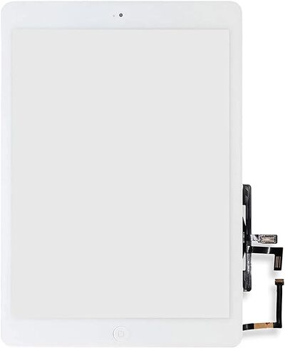مجموعة قطع غيار لشاشة اللمس Fixcracked، مجموعة زجاجية رقمية لجهاز Ipad air 1st White in Kuwait