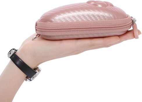 Hard Case Compatible for Apple Magic Mouse (1 2 & 3 Gen) Including Carabiner (Rose Gold) in Kuwait