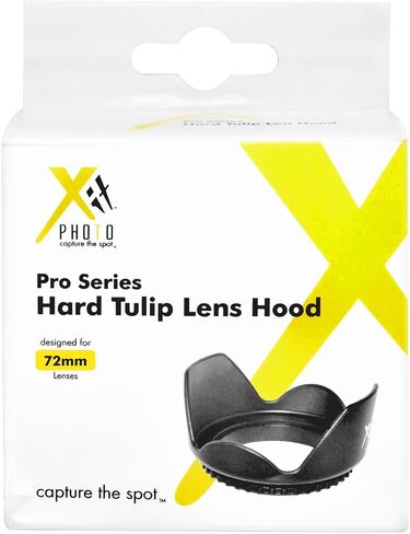 Xit XT55HLH 55mm Hard Tulip Shaped Lens Hood (Black) in Saudi Arabia