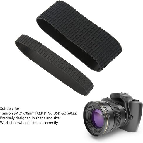 حلقة مطاطية للعدسة المطاطية بمقبض تكبير من أجل Tamron SP 24-70 مم f/2.8 Di VC USD G2 (A032)، قطعة بديلة لمقبض حلقة التركيز، للأجزاء المكسورة والتالفة والمتشققة وغير القابلة للاستخدام in Kuwait