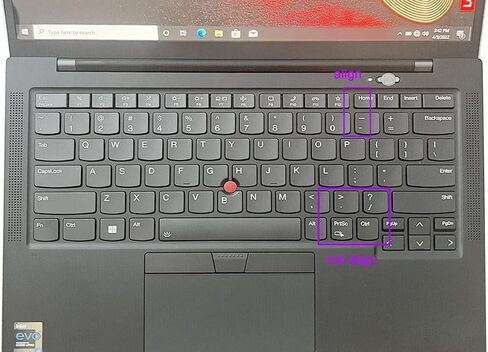 غلاف لوحة المفاتيح JuYuish متوافق مع 2021 Thinkpad X1 Yoga 14 بوصة، 2021 Lenovo ThinkPad X1 Carbon Gen 9 14 بوصة، 2021 Thinkpad X1 Yoga Gen 6 14 بوصة (ليس لإصدار 2017-2020 X1 Carbon Gen 8/7/6/5) ( لون القرنفل in Saudi Arabia
