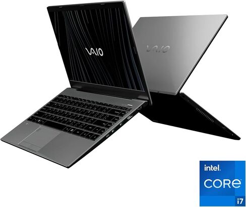 VAIO 14 High Performance Laptop Silver 12th Gen 10-core Intel i7 up to 4.7GHz 16GB RAM 1TB SSD 14.1in FHD Backlit Keyboard HDMI Win11 (71429SL - Renewed) in Kuwait