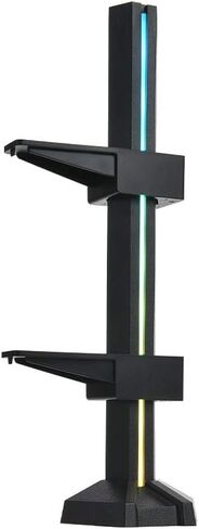 جيليد سوليوشنز حامل بطاقات LED VGA من ستابيلو - يدعم مزامنة وحدة معالجة الرسومات الجرافيكية - متوافق مع جميع انواع وحدة معالجة الرسومات الجرافيكية - 60 (طول) × 95 (عرض) × 235 (ارتفاع) - اسود in Kuwait