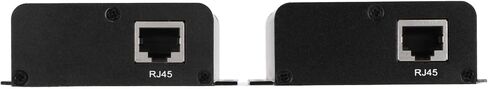 Zunate 2PCS USB HDMI KVM Extender، 1080P Ethernet Cable-Signal Extension يصل إلى 120 مترًا، جهاز استقبال Cat6 إلى HDMI، دعم ماوس لوحة المفاتيح USB (#3) in Kuwait