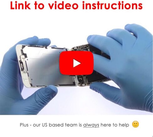 Repair Parts Plus for iPad Pro 9.7 Screen Replacement LCD and Glass Touch Digitizer Premium Kit (9.7", A1673 | A1674 | A1675) + Tools + Adhesive - White in Kuwait