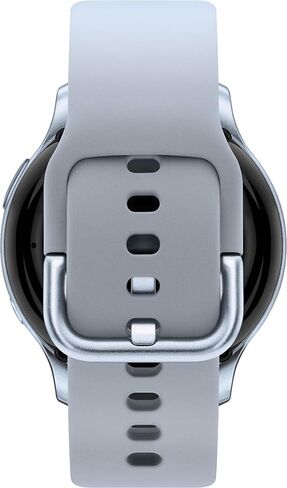 Samsung Galaxy Watch Active 2 (40mm, GPS, Bluetooth) Smart Watch with Advanced Health Monitoring, Fitness Tracking, and Long Lasting Battery, Silver, SM-R830NZSCXAR (Renewed) in Saudi Arabia