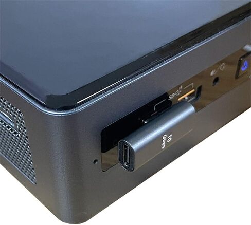 NFHK USB-C نوع C أنثى 90 درجة بزاوية أسفل إلى USB 3.0 محول بيانات ذكر لسطح المكتب المحمول in Kuwait