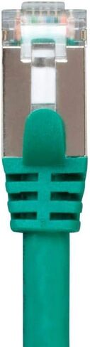 Monoprice Cat7 Ethernet Network Patch Cable - 10 feet - Green | 26AWG, Shielded, (S/FTP) - Entegrade Series in Saudi Arabia