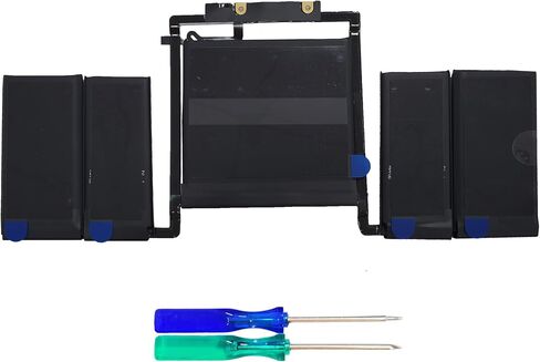 YXKC A1819 A1706 استبدال بطارية الكمبيوتر المحمول A1819 MacBook Pro 13 بوصة A1706 أواخر 2016 منتصف 2017، EMC 3071 3163 MLH12LL/A MNQG2LL/A MNQF2LL/A MLVP2LL/A MPXV2LL/A 11.4 فولت 49.2 وات 4314 مللي أمبير في الساعة in Saudi Arabia