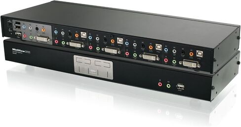 IOGEAR 4-Port Dual-Link DVI KVMP Pro Switch, w/Full Set of Cables,(GCS1204G) in Saudi Arabia