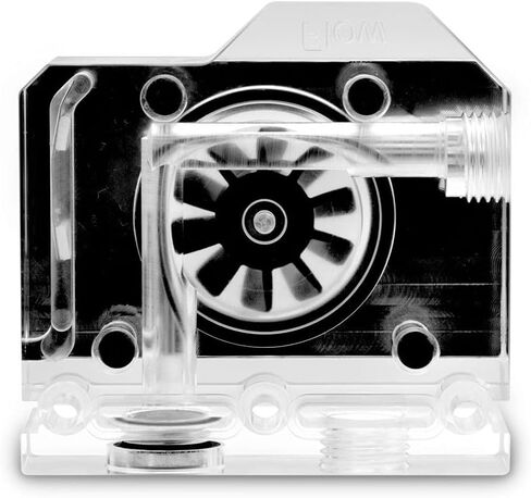 EKWB EK-Quantum Scalar GPU-مؤشر التدفق المثبت D-RGB من الأسفل إلى الأعلى - نيكل in Saudi Arabia