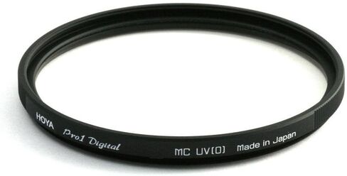 Hoya 37mm Ultraviolet (UV) Pro1 Digital Multi-Coated (DMC) Glass Filter, Black, YDUVP037 in Saudi Arabia