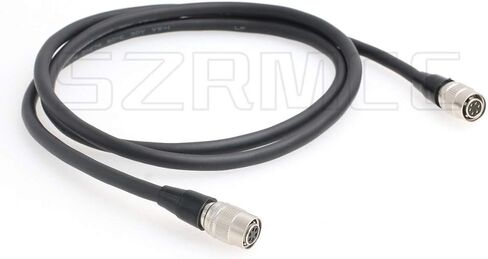 SZRMCC الزاوية اليمنى Hirose 6 دبوس أنثى إلى الزاوية اليمنى Hirose 6 دبوس أنثى Basler GigE CCD كابل تمديد طاقة الكاميرا الصناعية I/O (الزاوية اليمنى إلى الزاوية اليمنى، 1 متر) in Saudi Arabia