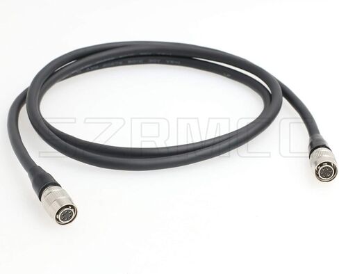 SZRMCC الزاوية اليمنى Hirose 6 دبوس أنثى إلى الزاوية اليمنى Hirose 6 دبوس أنثى Basler GigE CCD كابل تمديد طاقة الكاميرا الصناعية I/O (الزاوية اليمنى إلى الزاوية اليمنى، 1 متر) in Saudi Arabia