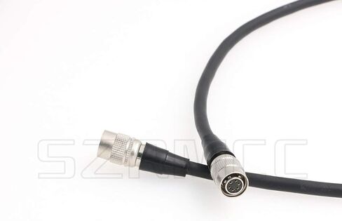 SZRMCC الزاوية اليمنى Hirose 6 دبوس أنثى إلى الزاوية اليمنى Hirose 6 دبوس أنثى Basler GigE CCD كابل تمديد طاقة الكاميرا الصناعية I/O (الزاوية اليمنى إلى الزاوية اليمنى، 1 متر) in Saudi Arabia