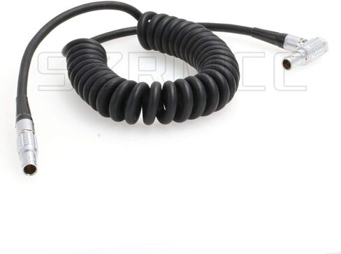 SZRMCC 0B 2 Pin Male to 0B 2 Pin Male Power Cable for ARRI Alexa Camera 2 pin 12V to Teradek Bond Bolt Cube (Straight Cable) in Kuwait