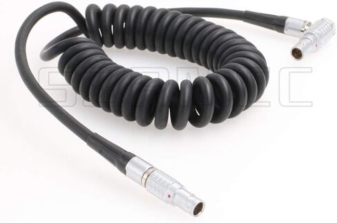 SZRMCC 0B 2 Pin Male to 0B 2 Pin Male Power Cable for ARRI Alexa Camera 2 pin 12V to Teradek Bond Bolt Cube (Straight Cable) in Kuwait