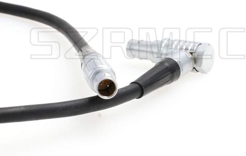 SZRMCC 0B 2 Pin Male to 0B 2 Pin Male Power Cable for ARRI Alexa Camera 2 pin 12V to Teradek Bond Bolt Cube (Straight Cable) in Kuwait
