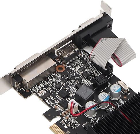 بطاقة رسومات Estink 2GB DDR3، GT610 2GB DDR3 بطاقة رسومات الكمبيوتر 64bit 810MHZ تردد الذاكرة 1000MHZ التردد الأساسي 2560x1600 دقة بطاقة رسومات الكمبيوتر (GT610 2GD3 64BI) in Kuwait