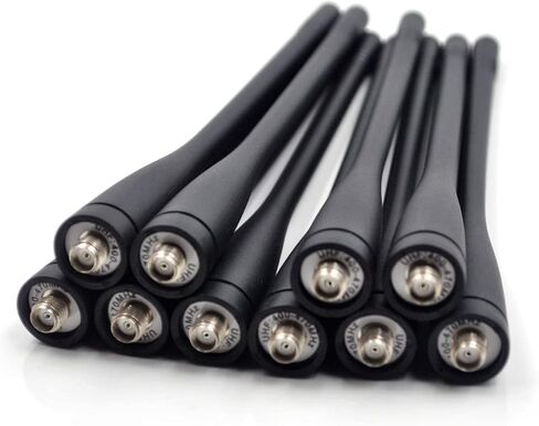 (10-Pack) UHF 400-470MHz هوائي سوطي لـ Kenwood KRA-27 TK360 TK370 TK372 TK380 TK390 TK-3173 TK-3302 TK-3310 TK-3312 TK-3207G TK-3140 TK-3160 راديو ثنائي الاتجاه in Saudi Arabia