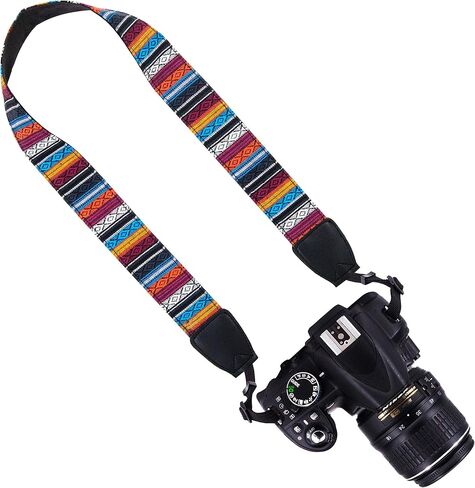حزام كتف بنمط وولففين للرجال والنساء متوافق مع جميع DSLR/SLR/Nikon/Canon/Sony إلخ 08 in Kuwait