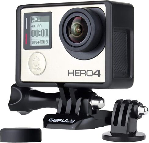 GEPULY BacPac Frame Mount Housing Case for GoPro Hero 4 3 3 Action Cameras in Kuwait